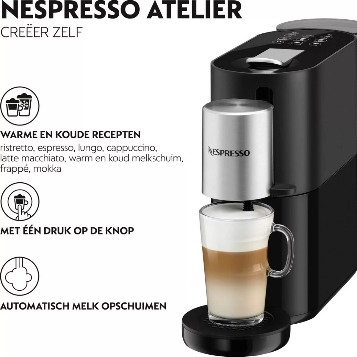 اسپرسو ساز نسپرسو مدل آتليير XN 8908NL