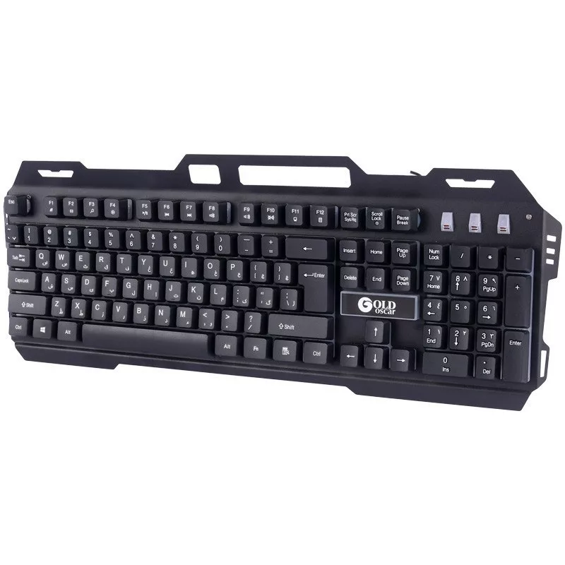 کیبورد مخصوص بازی گلد اسکار مدل k18