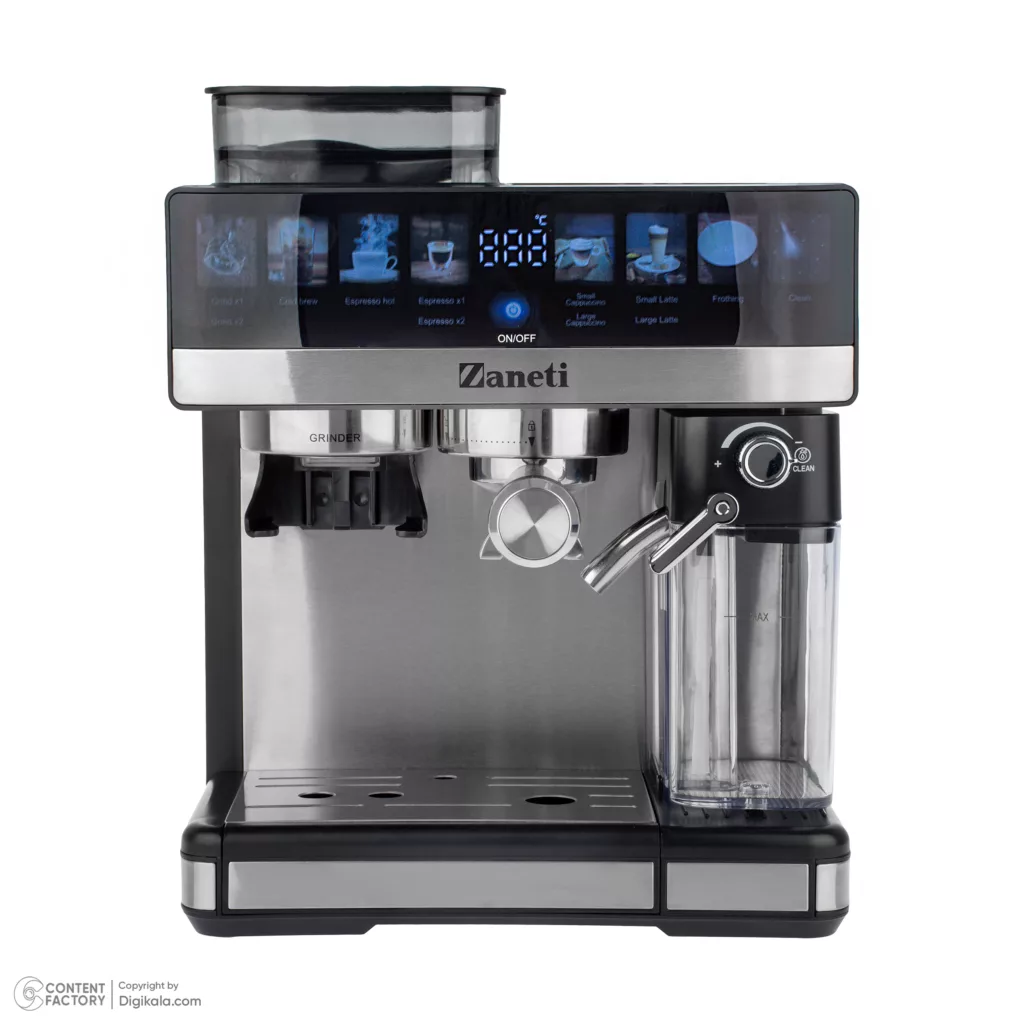 اسپرسو ساز 2500 میلی‌لیتر زانتی مدل ZZDREF-20MTG2M12A