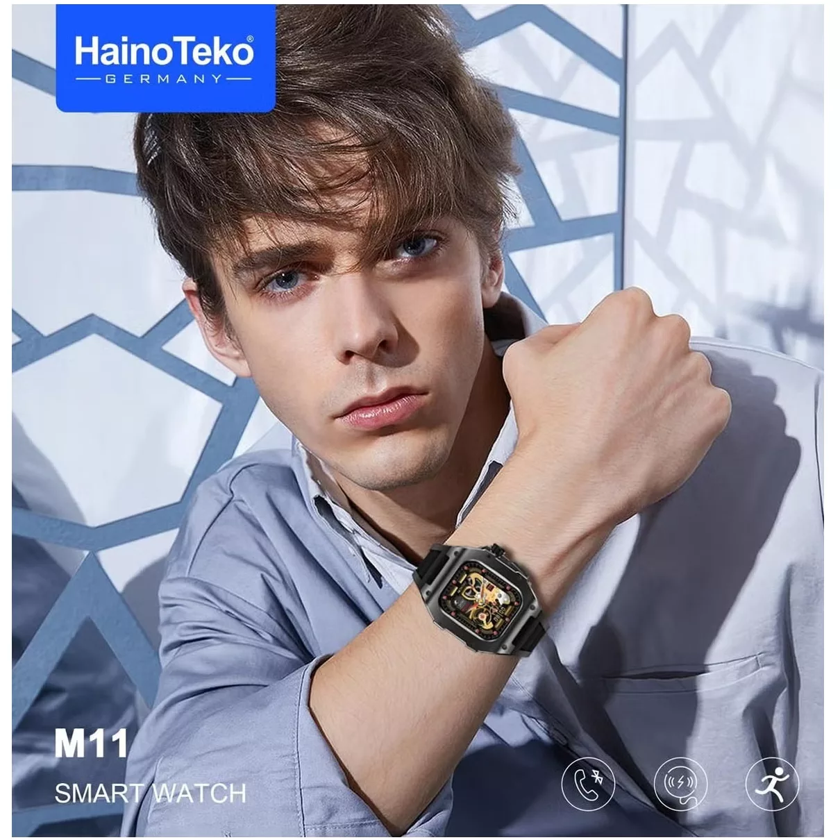 ساعت هوشمند هاینو تکو مدل MON RICHARD PERFORMANCE M11