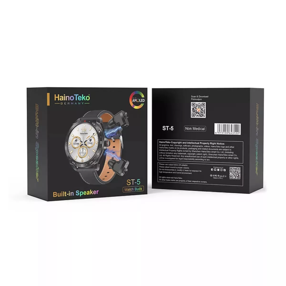 ساعت هوشمند هاینو تکو مدل SR WIRLESS ST BEST 5