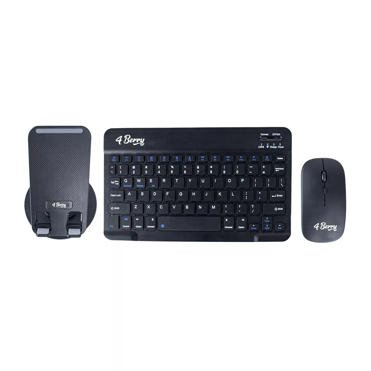 کیبورد و ماوس فوربری مدل BBWL-01 به همراه پایه نگهدارنده گوشی موبایل
