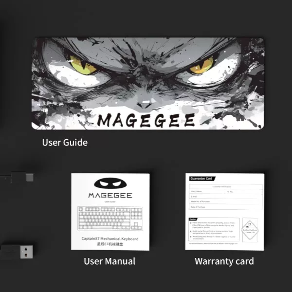 کیبورد مخصوص بازی میجگی مدل Captain87 DawnSide (Magnetic Switch)