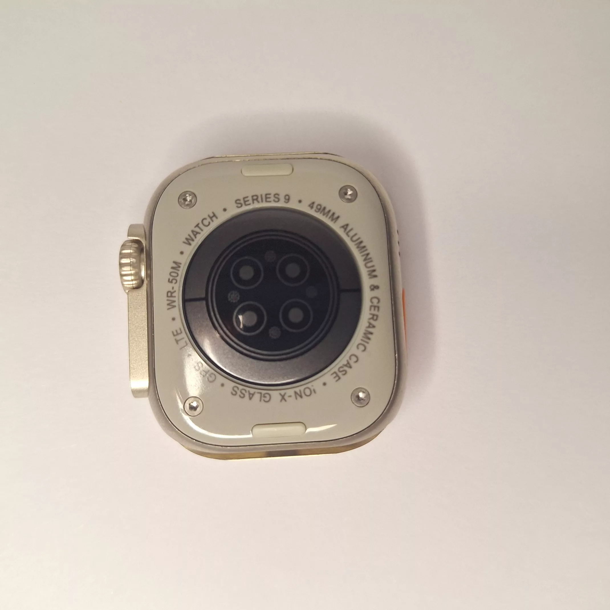 ساعت هوشمند 49 میلی‌متری مدل mk19 ultra3 با بند سیلیکونی و استیل همراه با گلس محافظ