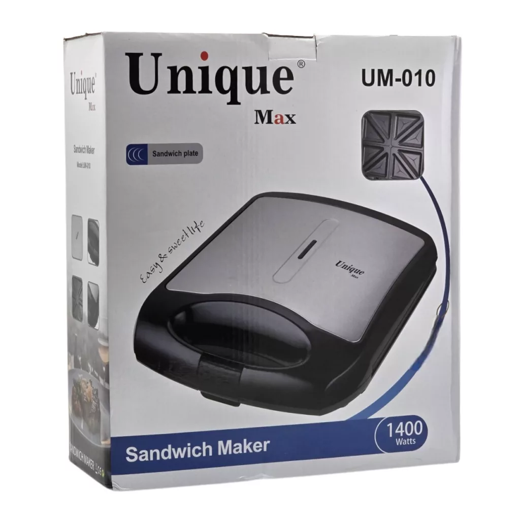 ساندویچ‌ساز چهار خانه یونیک مکس مدل UM-010