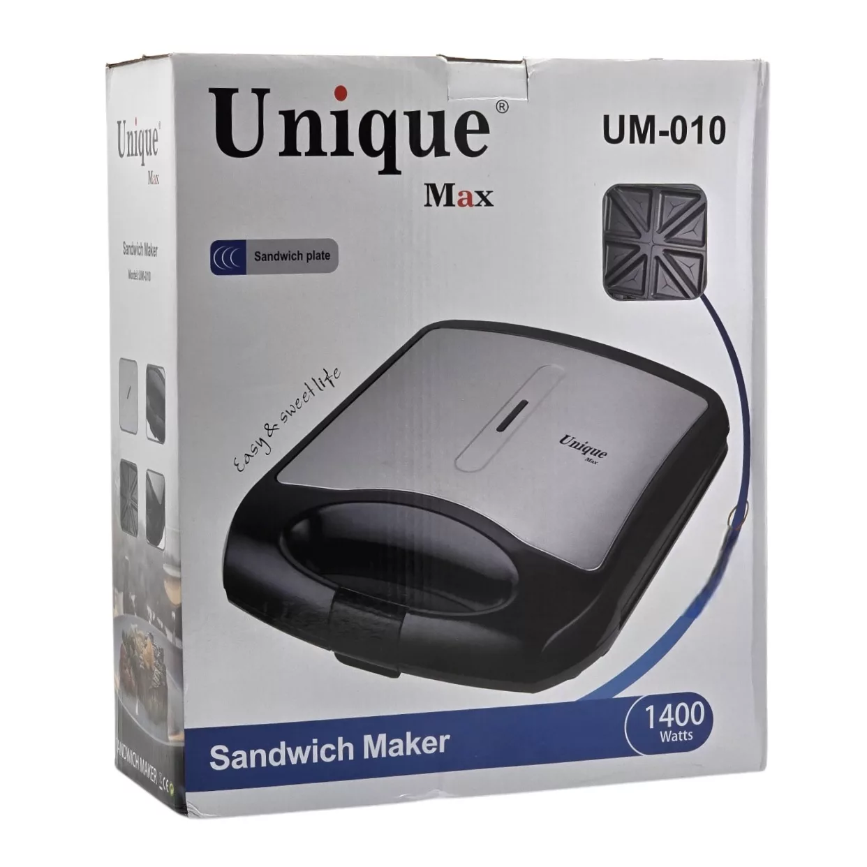 ساندویچ‌ساز چهار خانه یونیک مکس مدل UM-010