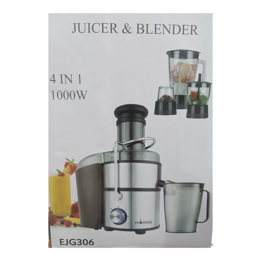 آبمیوه‌گیری چند کاره مونتینی مدل Ejg306