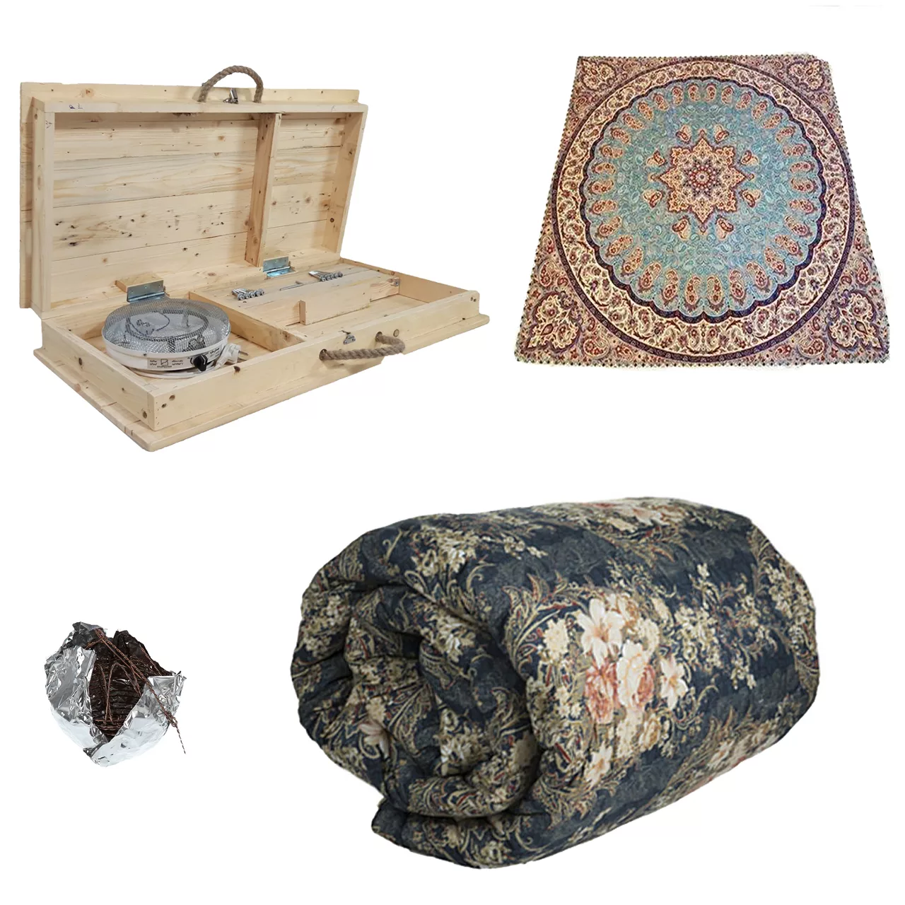 کرسی برقی پارسین مدل KT70-L35 مجموعه 5 عددی