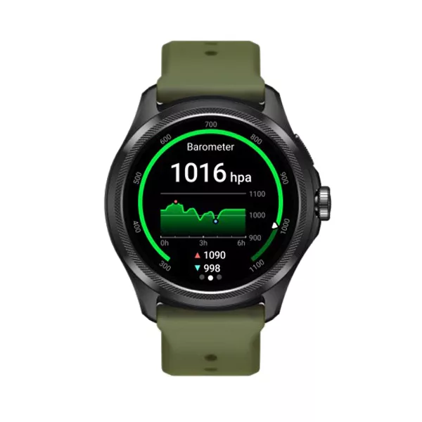 ساعت هوشمند موبووی مدل TicWatch Pro 5 Elite Edition Green Version