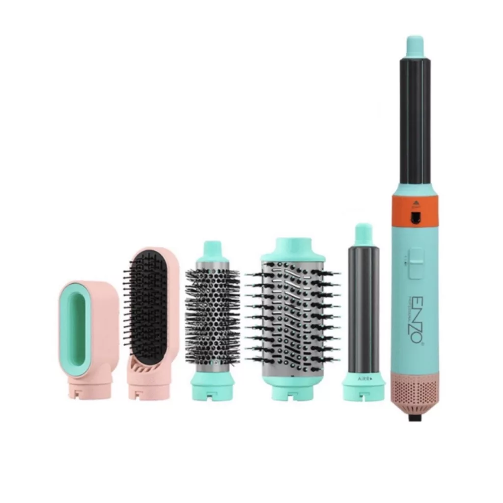 سشوار برس دار چرخشی حرفه‌ای 1200وات انزو پروفیشینال مدل EN-4140