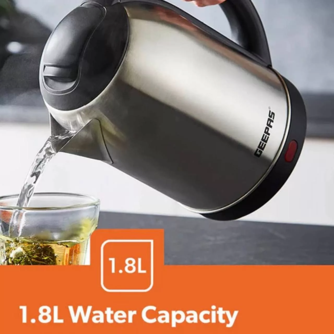 کتری برقی جی پاس مدل GK5466 گنجایش 1.8 لیتر