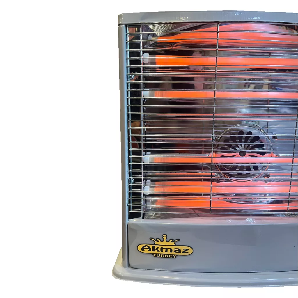 بخاری برقی آکماز مدل 6 المنته فن دار 2500