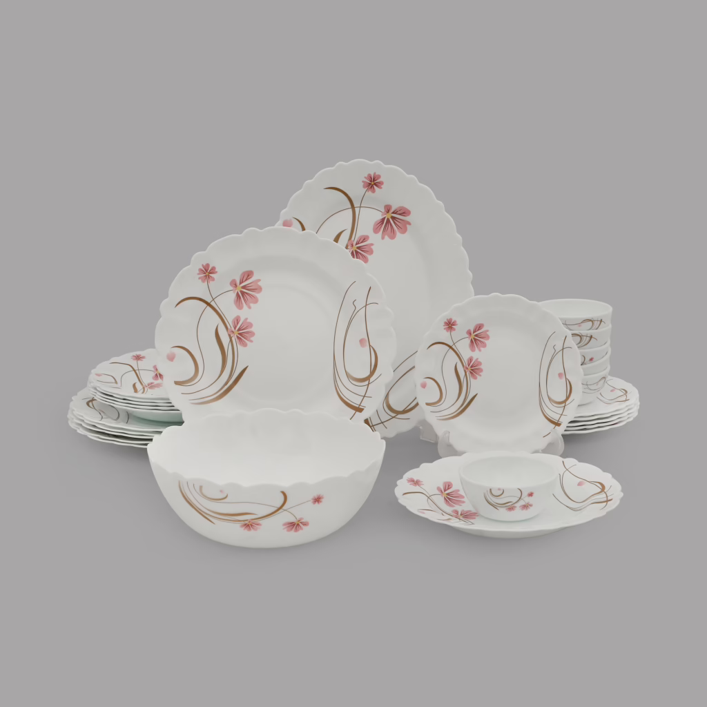 سرویس غذاخوری 26 پارچه 6 نفر مدل  صنم