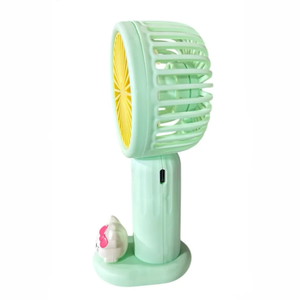 پنکه شارژی مدل کیتی طرح سه حالت باد ظرفیت 400 میلی آمپر