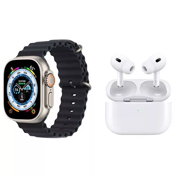 ساعت هوشمند مدل X9 ULTRA + Airpods pro 2 به همراه هدفون