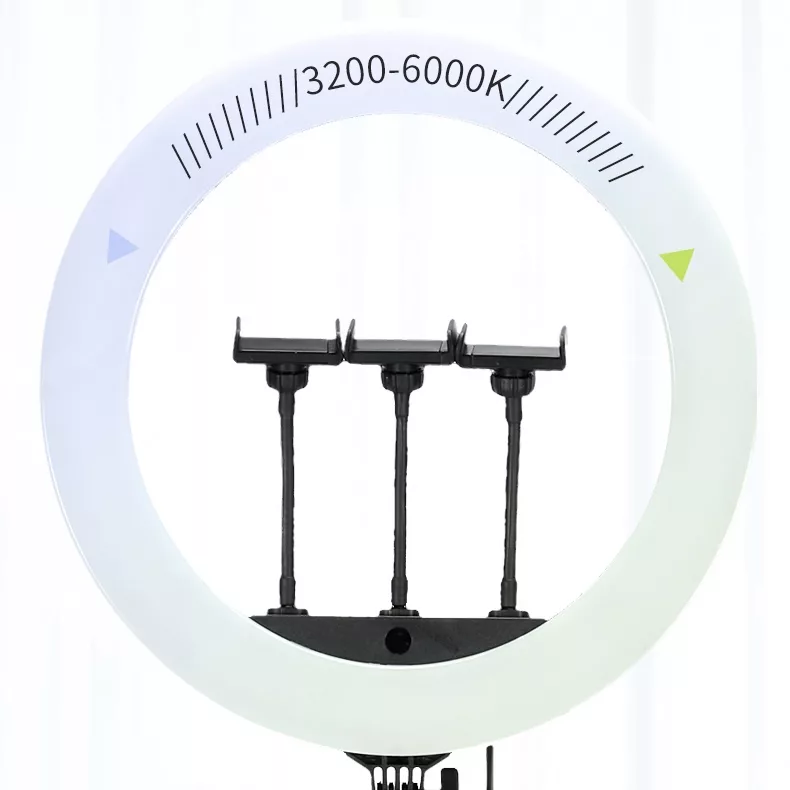 رینگ لایت جی ماری مدل FM21-B به همراه سه پایه