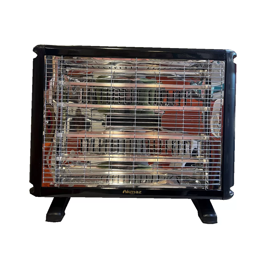 بخاری برقی آکماز مدل فن دار فلزی توربو 6 المنته