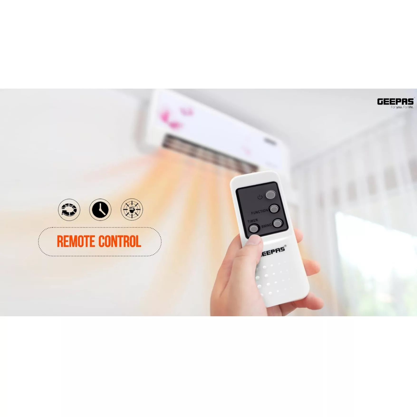 بخاری برقی دیواری جی پاس مدل GWH9242