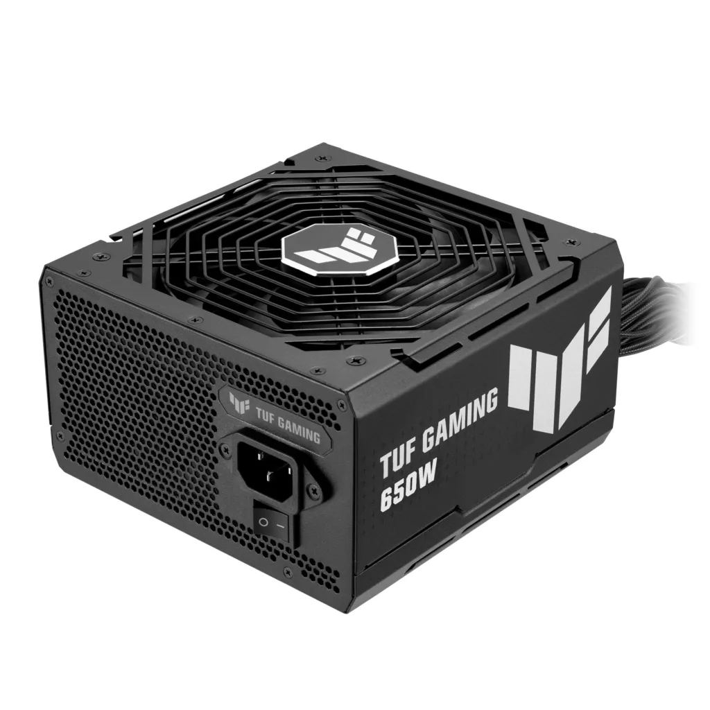 منبع تغذیه کامپیوتر 650 وات ایسوس مدل TUF-GAMING 650 ‌Bronze