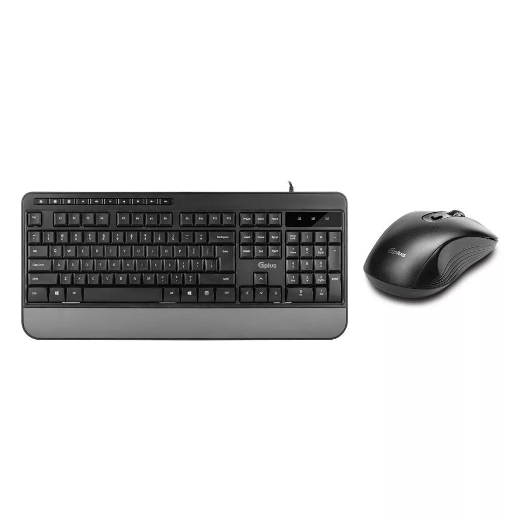 کیبورد و ماوس جی پلاس مدل GMK-C320W