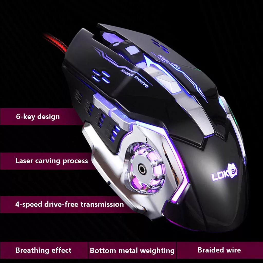 ماوس مخصوص بازی ال دی کی مدل GM20