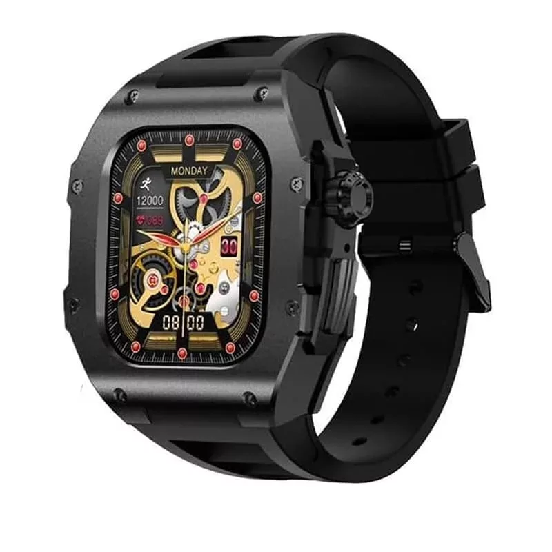 ساعت هوشمند هاینو تکو مدل SR OPTIMIZER M CLEAR 11 صفحه نمایش رنگی , صفحه نمایش لمسی , کنترل موسیقی (Music Player) , کنترل سطح اکسیژن خون ,قابلیت مکالمه از طریق بلوتوث با بند سیلیکونی