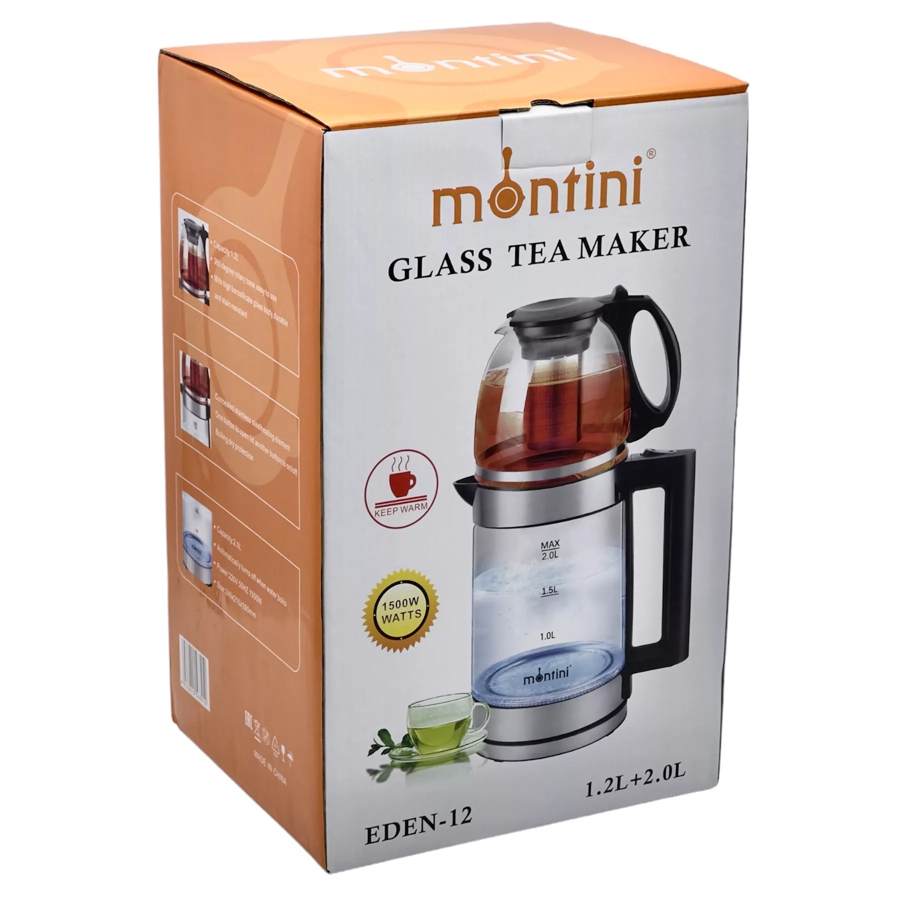 چای ساز مونتینی مدل EDEN-12