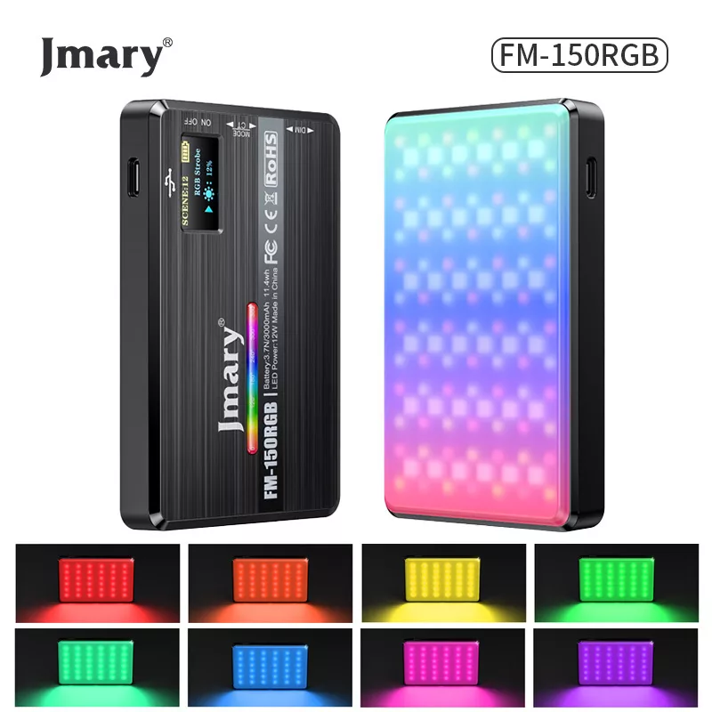 نور ثابت ال ای دی جی ماری مدل فلت FM-150 RGB