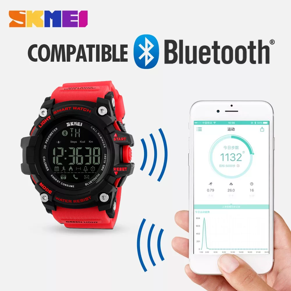 ساعت مچی هوشمند اسکمی مدل 1227R