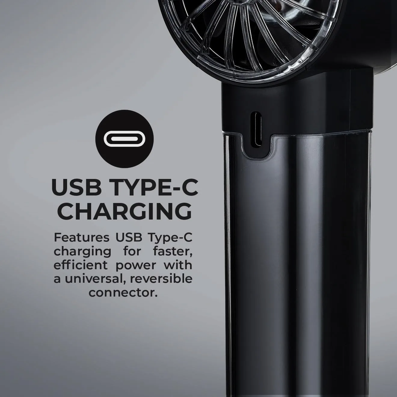 پنکه شارژی جی پاس مدل GF21226 ظرفیت 3000 میلی‌آمپر ساعت