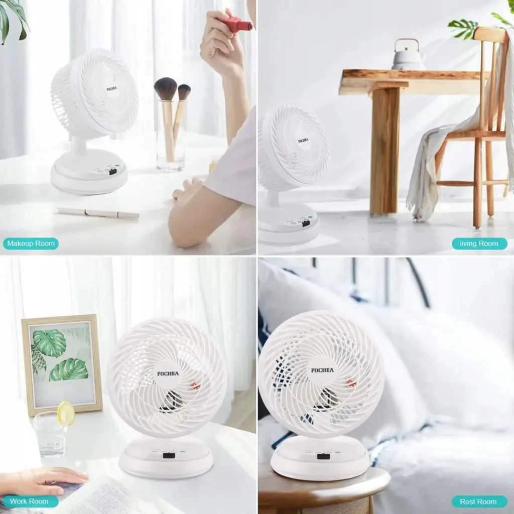 پنکه رومیزی فوچه مدل ys-013 ظرفیت 600 میلی آمپر