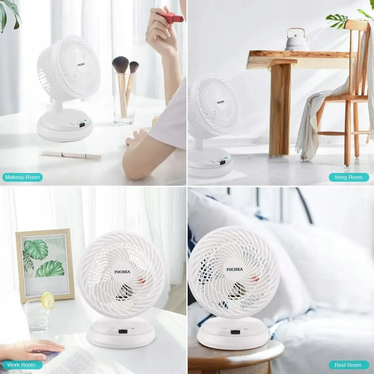 پنکه رومیزی فوچه مدل ys-013 ظرفیت 600 میلی آمپر