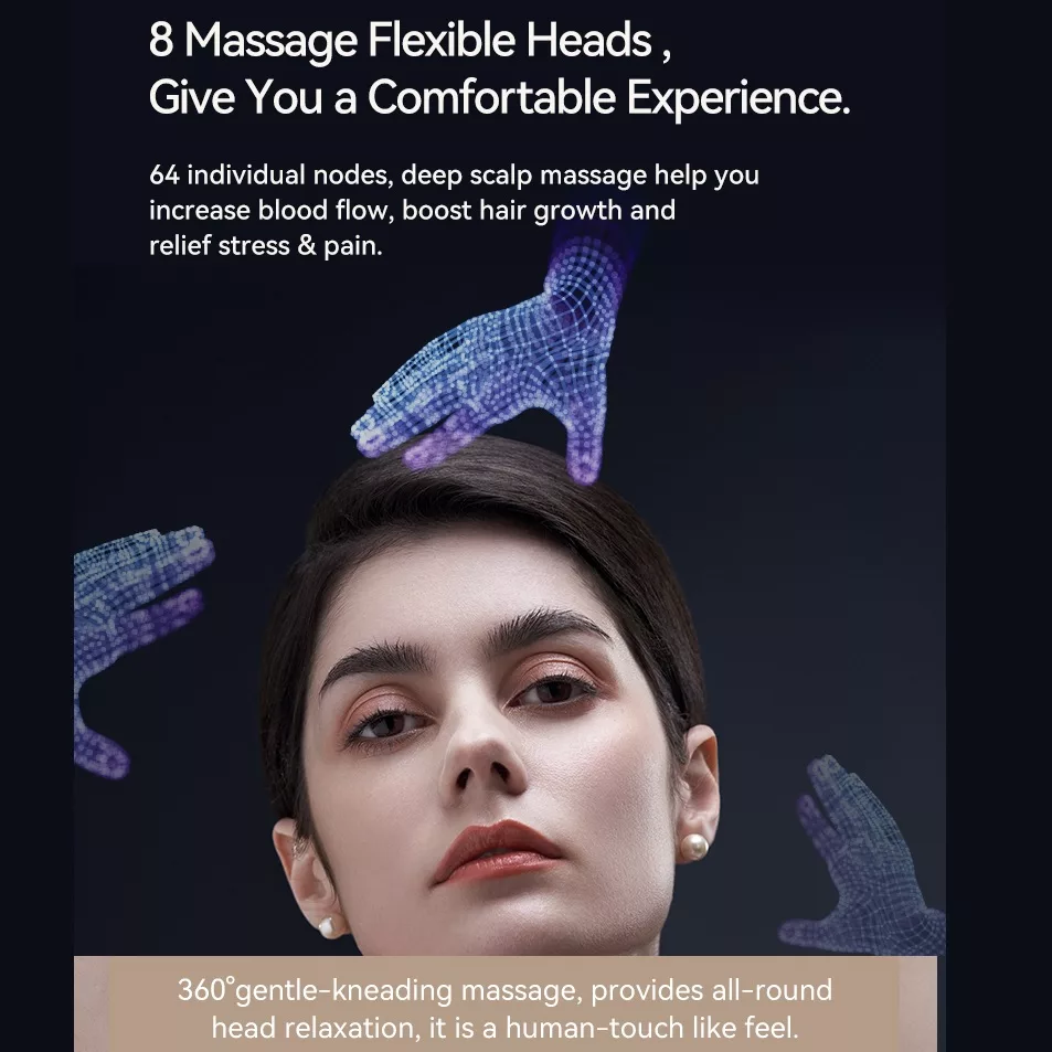 ماساژور برقی مدل محرک رشد مو کد SR-2117