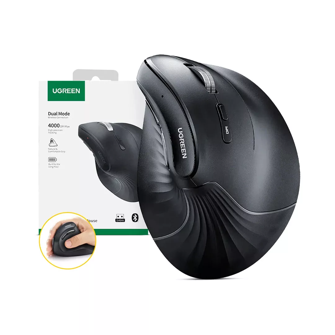 ماوس بی سیم ارگونومیک یوگرین مدل MU008-25444