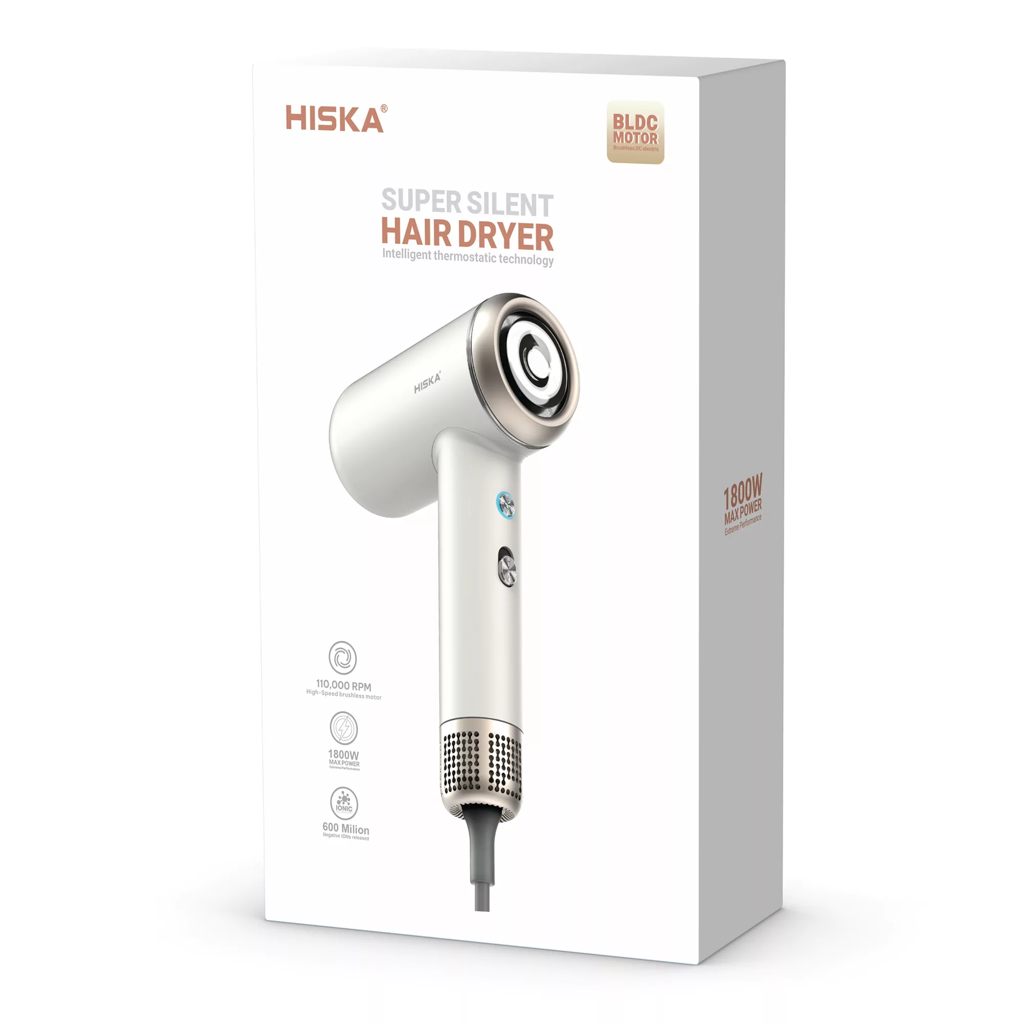 سشوار حرفه ای 1800 وات هیسکا مدل H5256