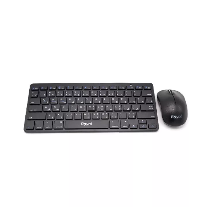 کيبورد و ماوس بیسیم رویال مدل Mini R-KM915