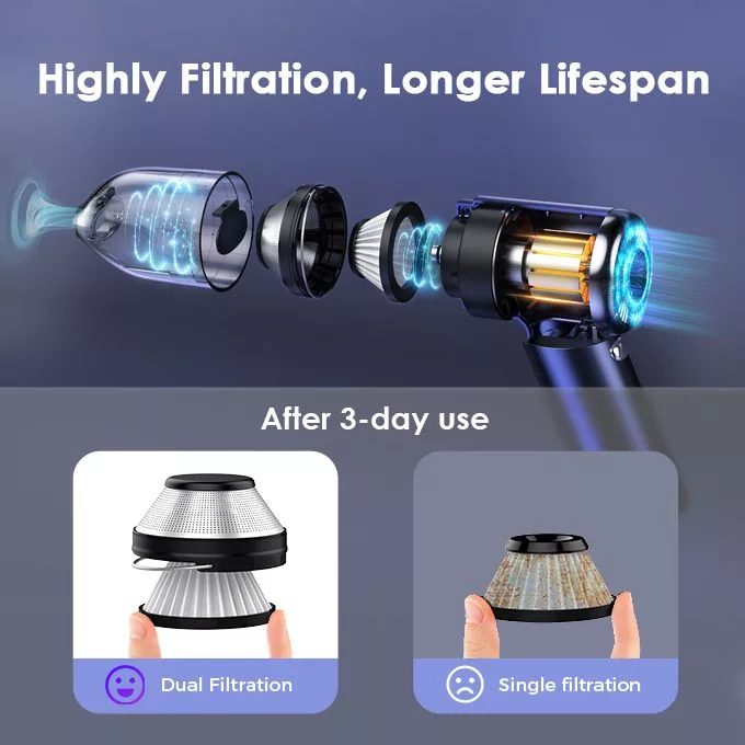 جارو شارژی دستی اُرایمو مدل OHV-102