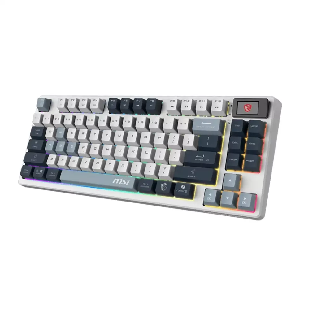 کیبورد مخصوص بازی ام اس آی مدل FORGE GK600 TKL SKY