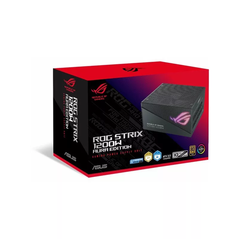 منبع تغذیه کامپیوتر ایسوس مدل ROG STRIX 1200W Aura Edition