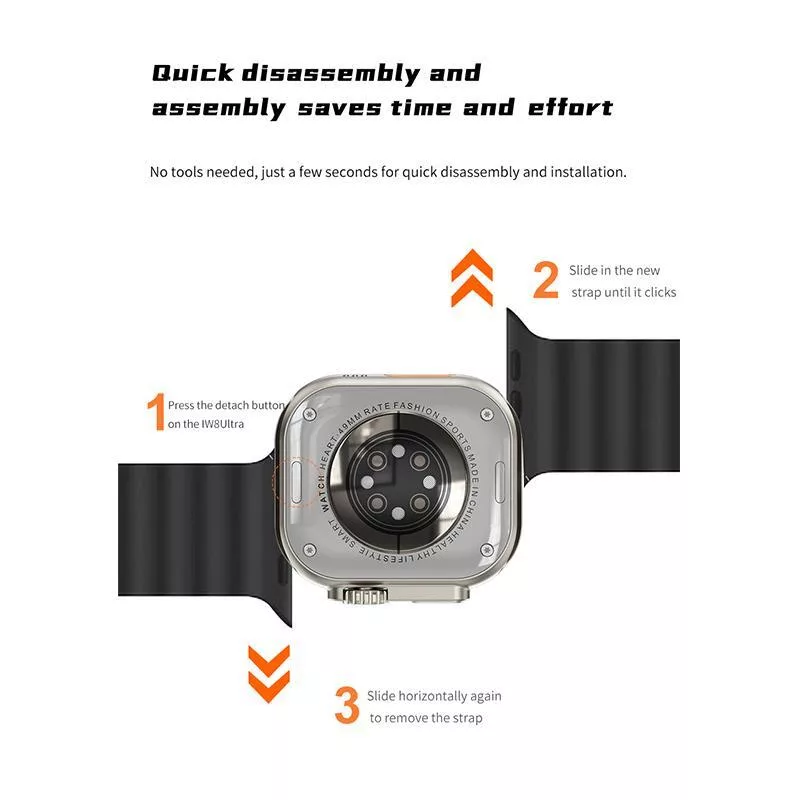 ساعت هوشمند مدل IW8 Ultra