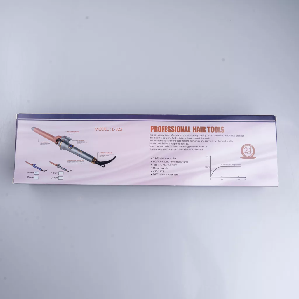 فر کننده و حالت دهنده مو لایچی مدل L322-19mm