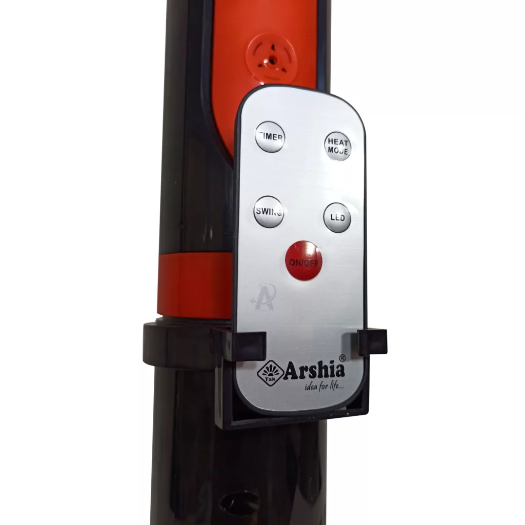 پنکه حرارتی ارشیا مدل هالوژنی کم مصرف کنترل دار