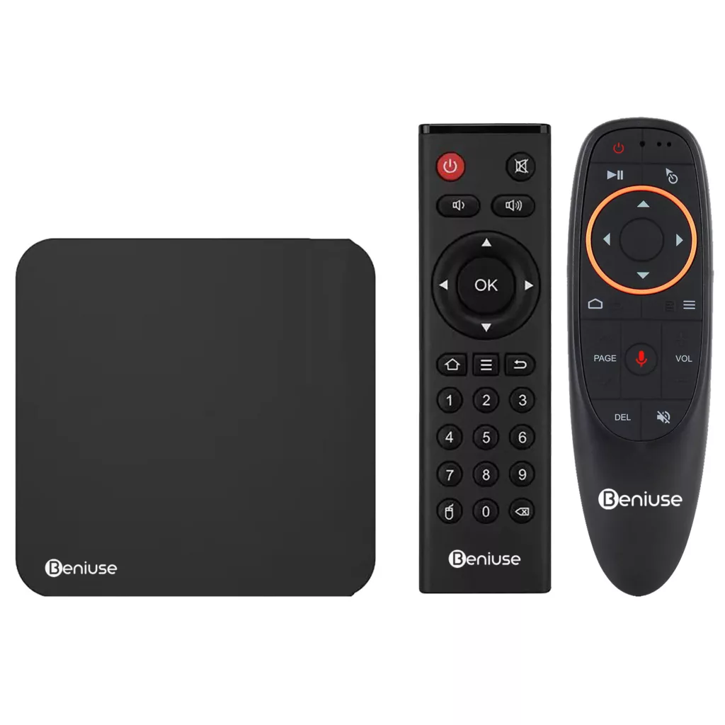 اندرویدباکس بنیوس مدل BE-AB01 به همراه ایرموس بنیوس