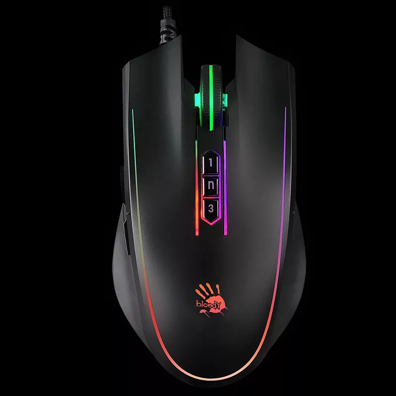 ماوس مخصوص بازی بلادی مدل P_81_S_RGB