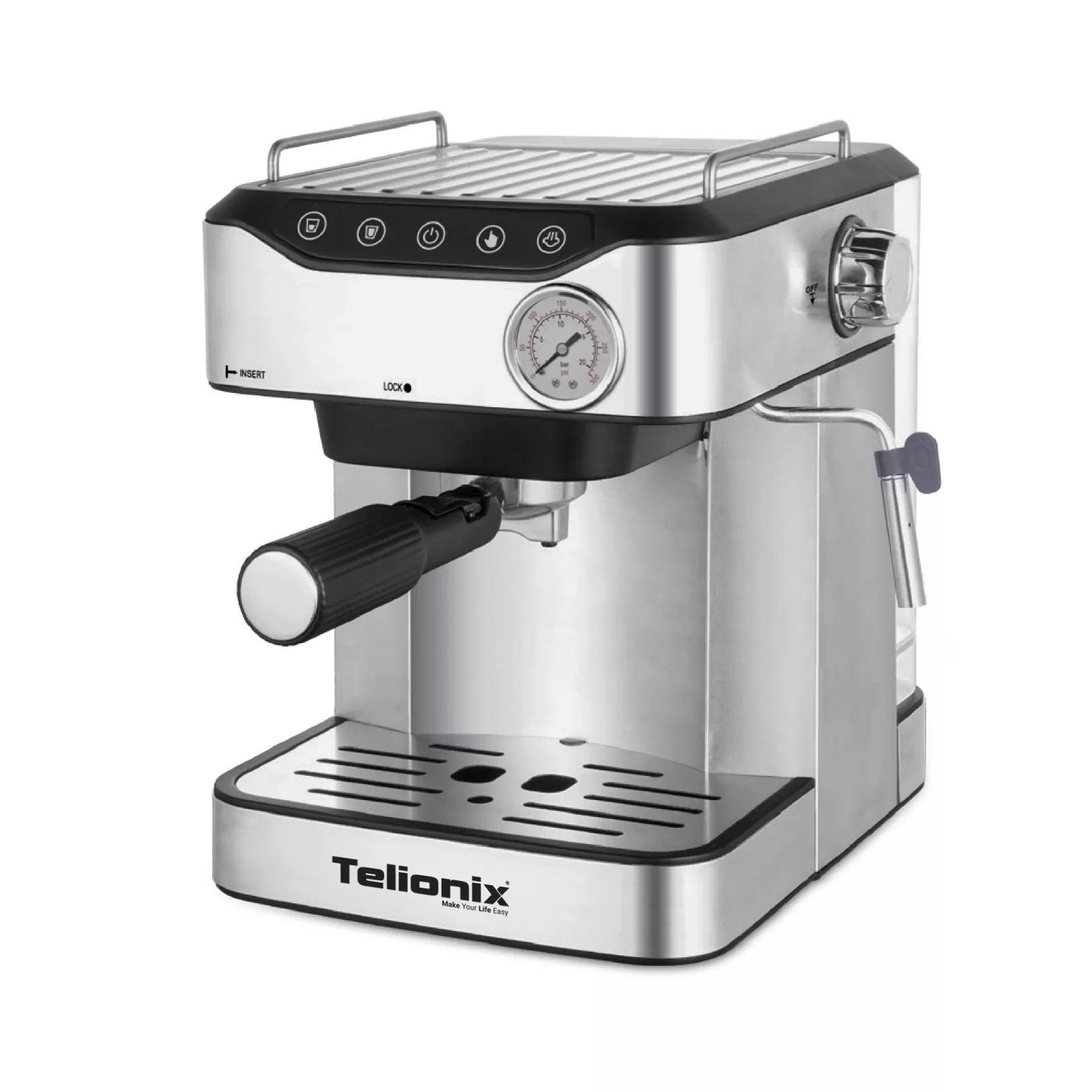 اسپرسو ساز 1500 میلی‌لیتر تلیونیکس مدل TEM-5118