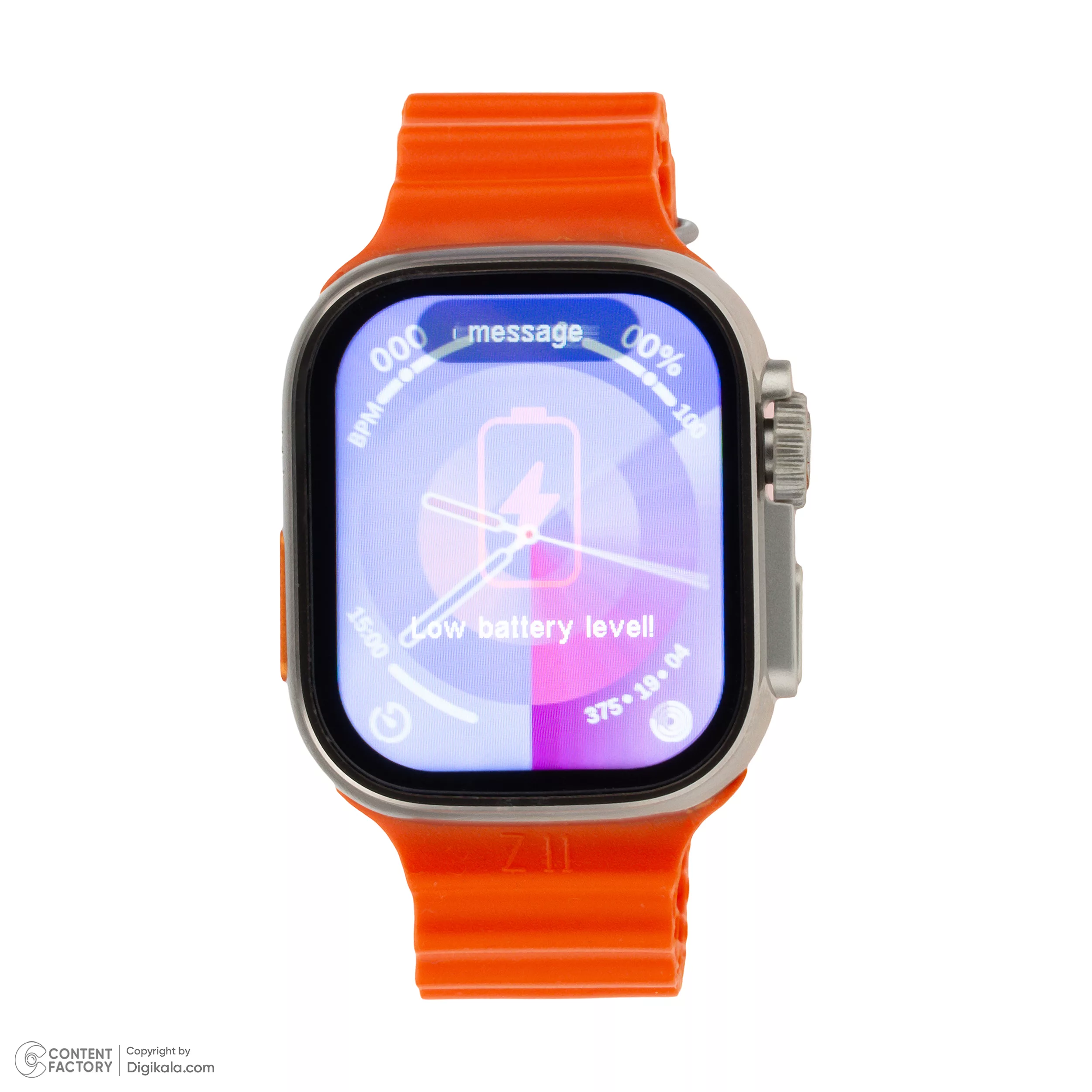 ساعت هوشمند 45 میلی متری مدل A10 Ultra 2 با بند سیلیکونی