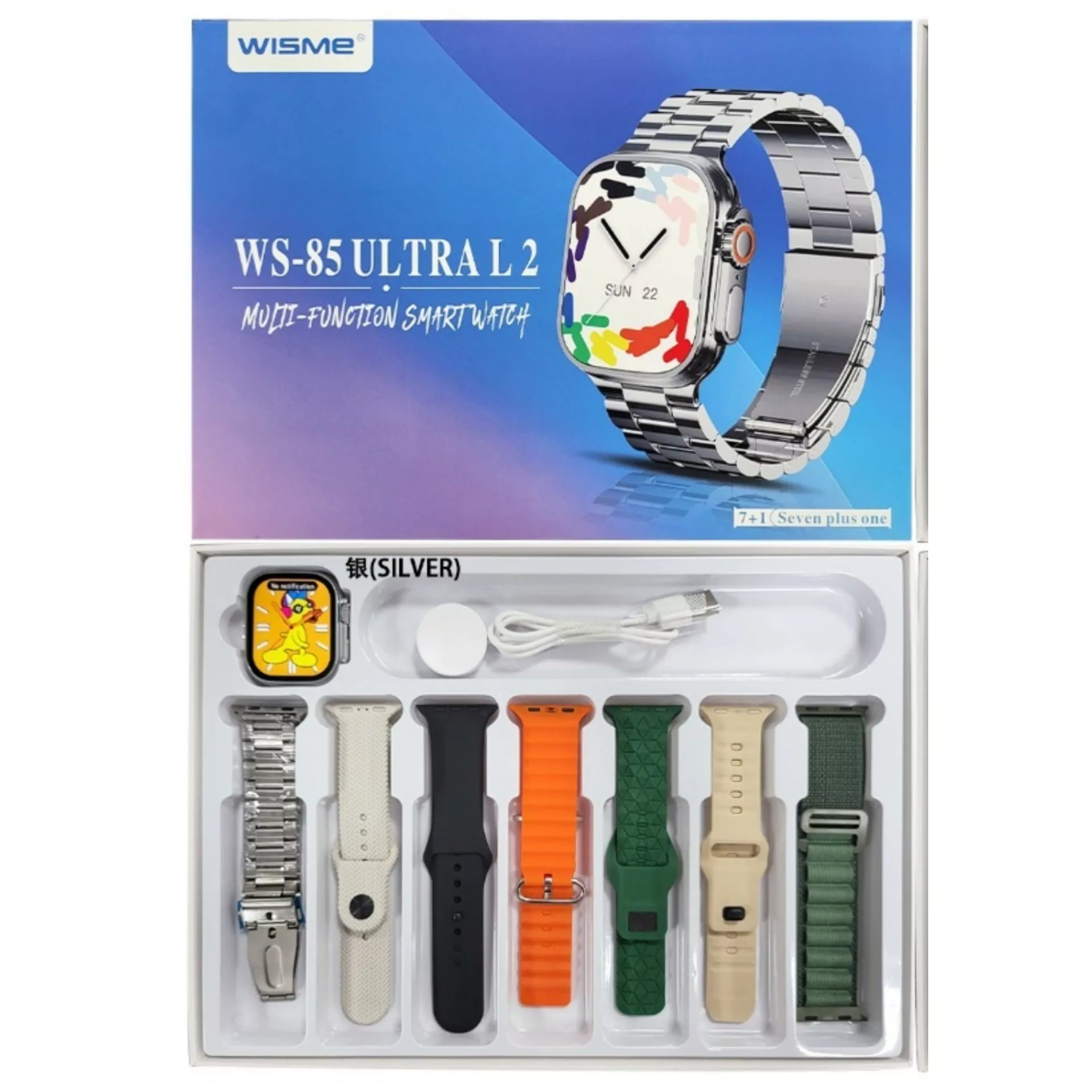 ساعت هوشمند ویسمی مدل ws85 ultra2