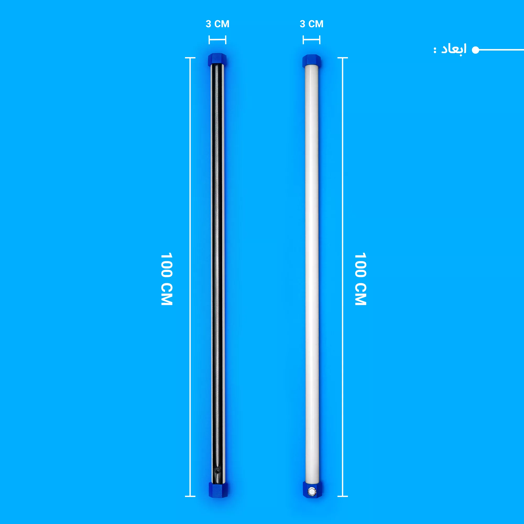 نور ثابت ال ای دی چیکولایت مدل M100 Blue-D