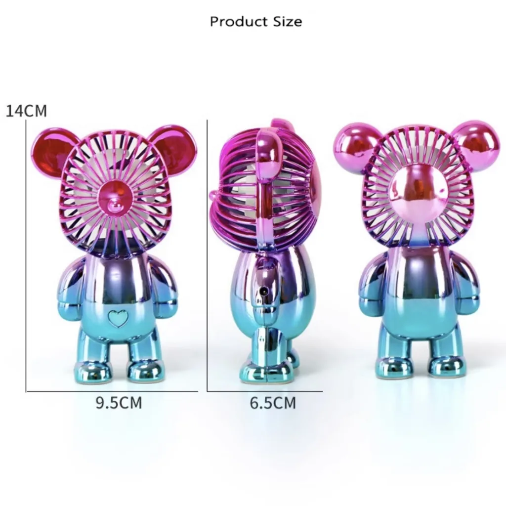 پنکه شارژی مدل فانتزى