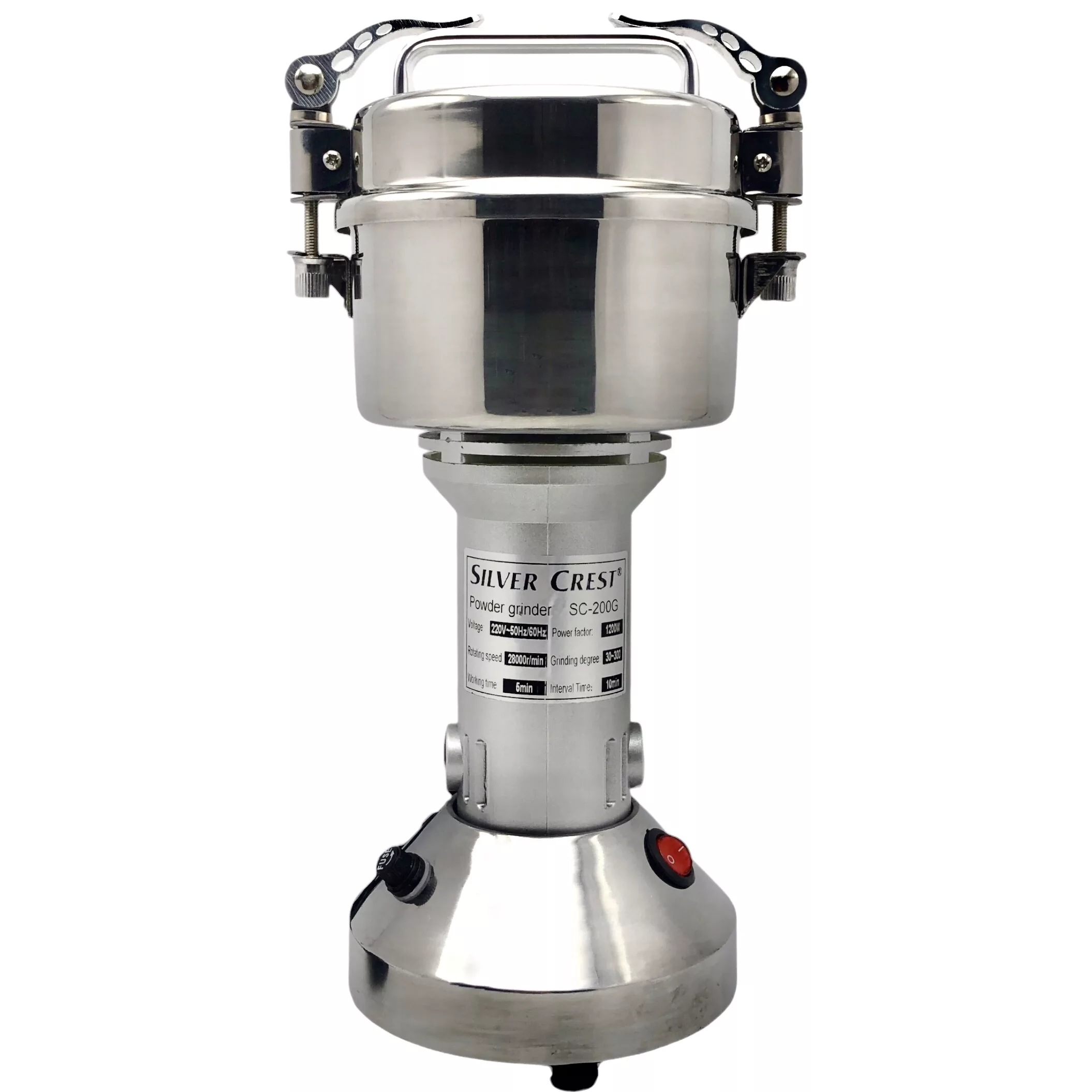 آسیاب صنعتی سیلور کرست مدل SC-200G